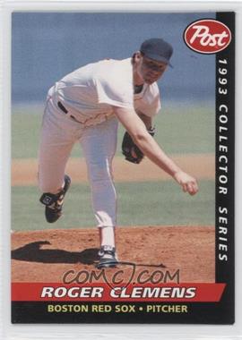 1993 Post - Food Issue [Base] #4 - Roger Clemens