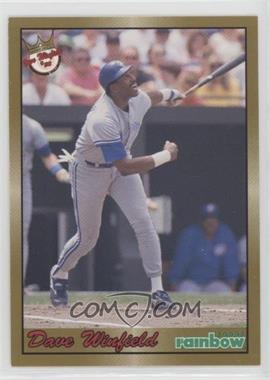 1993 Rainbow Foods Dave Winfield - [Base] - Gold #7 - Dave Winfield