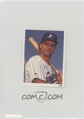 1993 Red Foley's Best Baseball Book Ever Stickers - [Base] #130 - Larry Walker