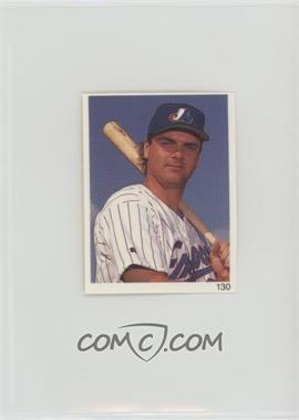 1993 Red Foley's Best Baseball Book Ever Stickers - [Base] #130 - Larry Walker