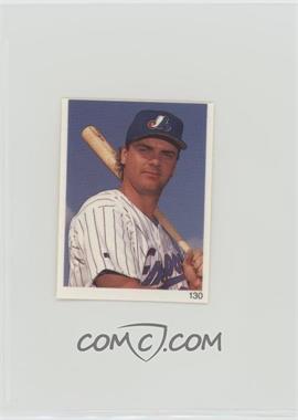 1993 Red Foley's Best Baseball Book Ever Stickers - [Base] #130 - Larry Walker