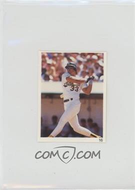1993 Red Foley's Best Baseball Book Ever Stickers - [Base] #16 - Jose Canseco