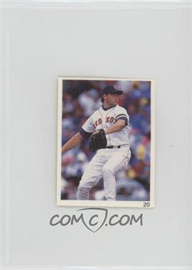 1993 Red Foley's Best Baseball Book Ever Stickers - [Base] #20 - Roger Clemens