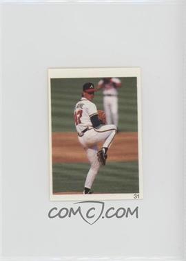 1993 Red Foley's Best Baseball Book Ever Stickers - [Base] #31 - Tom Glavine