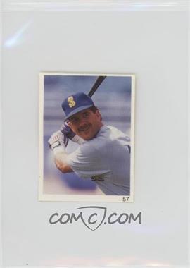 1993 Red Foley's Best Baseball Book Ever Stickers - [Base] #57 - Edgar Martinez