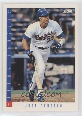 1993 Score - [Base] #13 - Jose Canseco