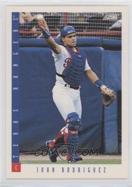 1993 Score - [Base] #25 - Ivan Rodriguez