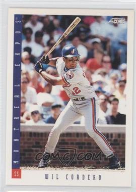 1993 Score - [Base] #334 - Wil Cordero