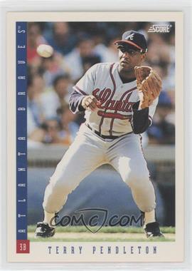 1993 Score - [Base] #36 - Terry Pendleton