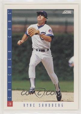 1993 Score - [Base] #4 - Ryne Sandberg