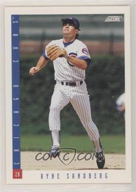 1993 Score - [Base] #4 - Ryne Sandberg