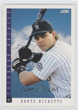 1993 Score - [Base] #428 - Dante Bichette