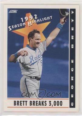 1993 Score - [Base] #517 - George Brett