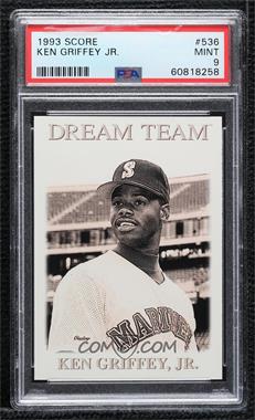 1993 Score - [Base] #536 - Ken Griffey Jr. [PSA 9 MINT]