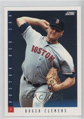 1993 Score - [Base] #7 - Roger Clemens