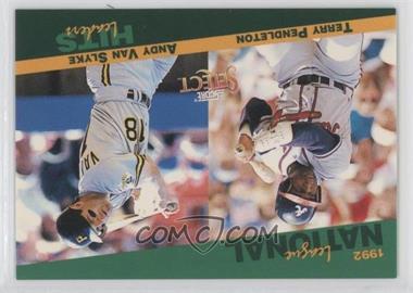 1993 Score - Select League Leaders #10 - Terry Pendleton, Andy Van Slyke