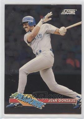 1993 Score - The Franchise #13 - Juan Gonzalez