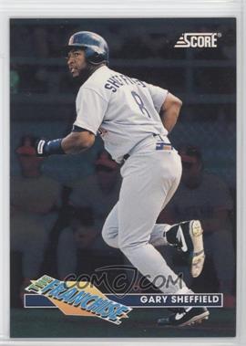 1993 Score - The Franchise #25 - Gary Sheffield