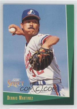 1993 Score Select - [Base] #147 - Dennis Martinez