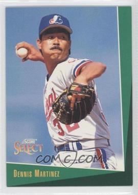 1993 Score Select - [Base] #147 - Dennis Martinez