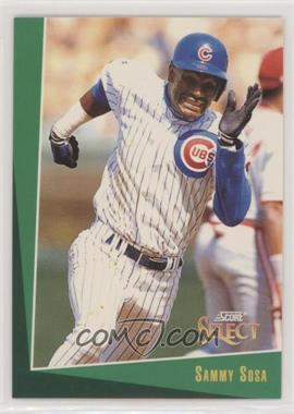 1993 Score Select - [Base] #165 - Sammy Sosa