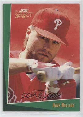 1993 Score Select - [Base] #187 - Dave Hollins