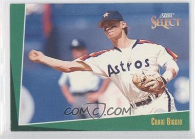 1993 Score Select - [Base] #25 - Craig Biggio