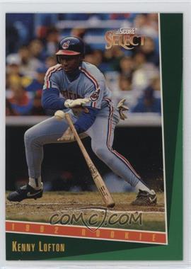 1993 Score Select - [Base] #275 - Kenny Lofton