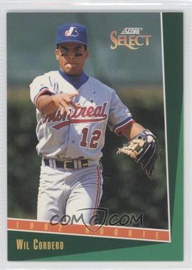 1993 Score Select - [Base] #336 - Wil Cordero