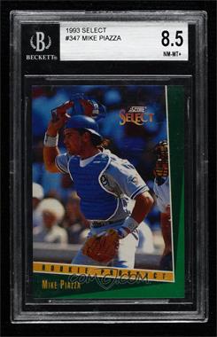 1993 Score Select - [Base] #347 - Mike Piazza [BGS 8.5 NM‑MT+]