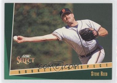 1993 Score Select - [Base] #351 - Steve Reed