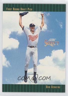 1993 Score Select - [Base] #352 - Dan Serafini