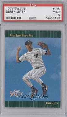 1993 Score Select - [Base] #360 - Derek Jeter [PSA 9 MINT]