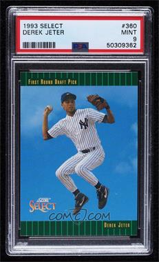 1993 Score Select - [Base] #360 - Derek Jeter [PSA 9 MINT]