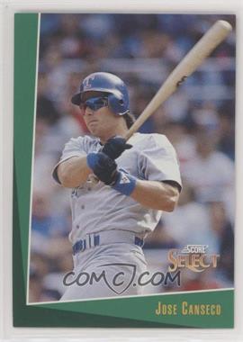 1993 Score Select - [Base] #364 - Jose Canseco