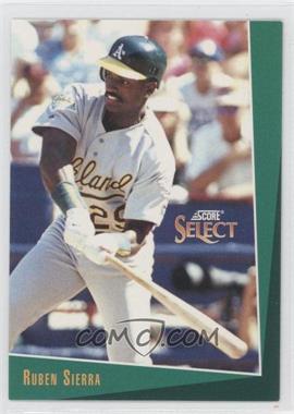 1993 Score Select - [Base] #366 - Ruben Sierra