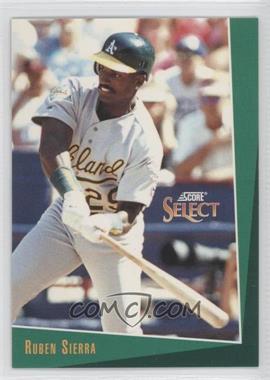 1993 Score Select - [Base] #366 - Ruben Sierra