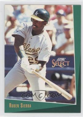 1993 Score Select - [Base] #366 - Ruben Sierra