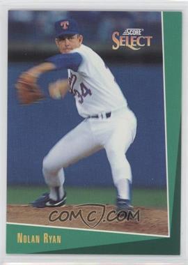 1993 Score Select - [Base] #90 - Nolan Ryan