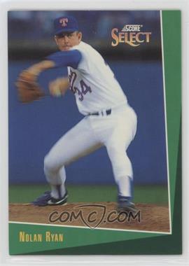 1993 Score Select - [Base] #90 - Nolan Ryan