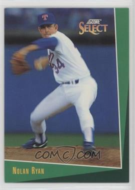 1993 Score Select - [Base] #90 - Nolan Ryan