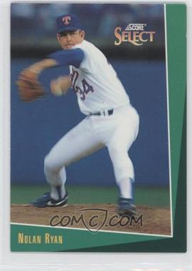 1993 Score Select - [Base] #90 - Nolan Ryan