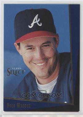 1993 Score Select Rookie & Traded - [Base] #123T - Greg Maddux