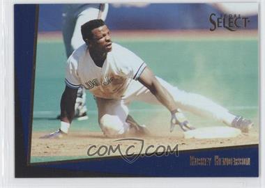 1993 Score Select Rookie & Traded - [Base] #1T - Rickey Henderson