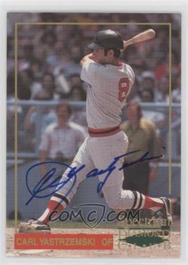 1993 Spectrum Diamond Club Boston Red Sox - [Base] #1.2 - Carl Yastrzemski (Autographed)