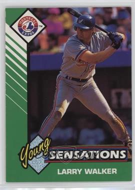 1993 Starting Lineup Cards - [Base] #503114 - Young Sensations - Larry Walker [EX to NM]