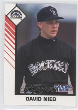 1993 Starting Lineup Cards - [Base] #505396 - Prestige Pitchers - David Nied