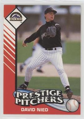 1993 Starting Lineup Cards - [Base] #505396 - Prestige Pitchers - David Nied