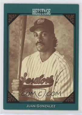 1993 Studio - Heritage Series #2 - Juan Gonzalez