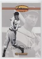 Ted Williams (Background Photo with Bat)